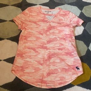 Pink camo shirt